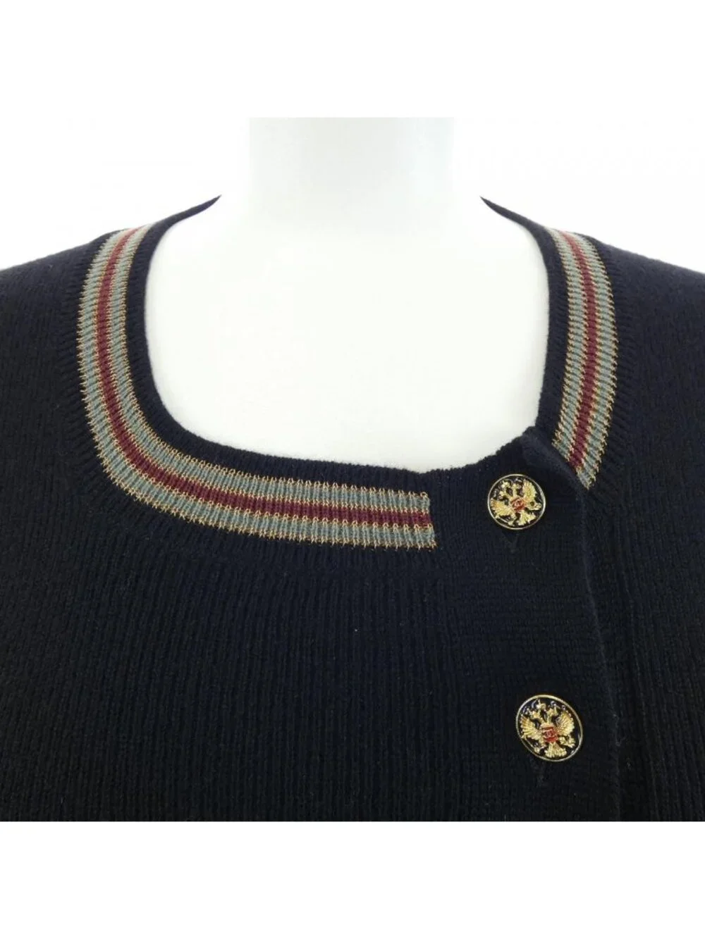 Chanel Knit Sweater Black